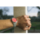 Bia Suffragette Watches, Pink Dial, Gray Strap, Steel, One Size, B1016