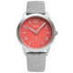 Bia Suffragette Watches, Pink Dial, Gray Strap, Steel, One Size, B1016