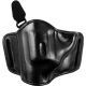 Bianchi 105 Minimalist with Slots Holster, Left Hand, Black, 19491