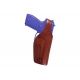 Bianchi 19L Thumbsnap Belt Slide Holster, Walther PPK/S/Walther PPK/SIG Sauer P232/SIG Sauer P230/Walther PP/Astra 5000 Constable, Right Hand, Plain, Tan, 10704