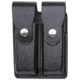 Bianchi 20C Double Magazine Pouch - Plain Black, Chrome 16106