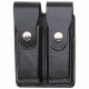 Bianchi 20C Double Magazine Pouch - Plain Tan, Chrome 10754