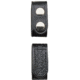 Bianchi 33 Belt Keeper 4-pack - Plain Black, Hidden 22524