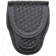 Bianchi 35P Covered Cuff Case - Plain Black, Brass 13754