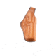 Bianchi 5BHL Thumbsnap Holster, S&amp;W 36 &amp; Similar, Ruger SP101 3in, Right Hand, Plain Tan, 10261