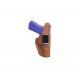 Bianchi 6D ATB Waistband Holster, Right Hand, Rust Suede, 19038