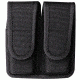Bianchi 7302 AccuMold Double Magazine Pouch - Black, Hidden 18470