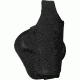 Bianchi 7500 AccuMold Paddle Holster, Black, Right Hand - Kahr K9, S&amp;W CS9 &amp; Similar - 19848 