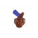Bianchi Piranha 77 Holster, Colt 1911/Colt 1911A1, Left Hand, Plain, Tan, 24097