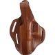 Bianchi Piranha 77 Holster, Glock 17/Glock 17L/Glock 22/Glock 17C/Glock 22C/Glock 17A/Glock 17DK/Glock 17MB/Glock 17Pro/Glock 17S/Glock 17T/Glock 21SF MB, Left Hand, Plain, Tan, 24101