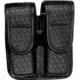 Bianchi 7902 Double Mag Pouch - Basket Black, Hidden 22075