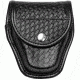 Bianchi 7917 Double Cuff Case - Plain Black, Chrome 22185