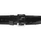 Bianchi Model 7960 Sam Browne Duty Belt w/ Chrome Buckle, Hi-Gloss, Waist Size 40-42in, 22329