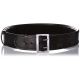 Bianchi Model 7960 Sam Browne Duty Belt w/ Chrome Buckle, Plain Black, Waist Size 46-48in, 22230