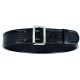 Bianchi 7965 ErgoTek Sam Browne Belt - Basket Black, Chrome, Waist Size 42-44in, 22438