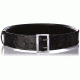 Bianchi 7965 ErgoTek Sam Browne Belt - Plain Black, Chrome, Waist Size 28-30in, 22419