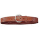 Bianchi B12 Reversible Sport Stitched Belt - Plain Tan/Suede, Brass, Waist Size 32in, 12868