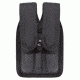 Bianchi 8044 Double Mag Pouch, Black w/ Hidden Flap