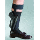 Bianchi 150 Negotiator Ankle Holster - Plain Black, Right Hand, Ultra Compact 1911 Pistols