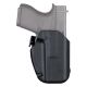 Safariland 571 Slim Subcompact Holster, Smith &amp; Wesson M&amp;P 9 Shield/Smith &amp; Wesson M&amp;P 45 Shield/Smith &amp; Wesson M&amp;P 40 Shield, Right Hand, SafariSeven Plain, Black, 571-179-411