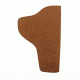Bianchi Model 6 Inside Waistband Holster, Rust Suede, Left Hand, 10379
