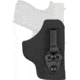 Bianchi Model 6T Waistband Tuckable Holster, IWB, Glock 43, 43X, 48, Left Hand, Size 15, Black, 10759