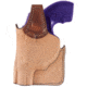 Bianchi 152 Pocket Piece Holster, Plain Tan, Right Hand