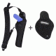Bianchi 4100 Ranger HuSH Right Hand System Holster w/ Bianchi 4100H Ranger HuSH Right Hand System Flap
