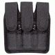 Bianchi 8045 Triple Black Mag Pouch w/ Hidden Flap
