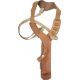Bianchi X15 Shoulder Holster, Right Hand, Tan, 12356
