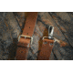 Bieling Leather Co. Classic Leather Rifle Sling, Medium Brown, 36 - 42in, BLC0003