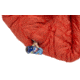 Big Agnes Cinnabar -20, 850 Downtek Sleeping Bag, Pumpkin, Long, BCN20LL20