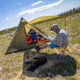 Big Agnes Gold Camp UL 5 Tarp Tent, Dark Olive, 5 Person, TGCUL5T23