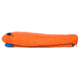 Big Agnes Lost Dog 15 Fireline Eco Regular Left Zip Sleeping Bag, Orange/Navy, Regular, BLD15RL19