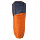 Big Agnes Lost Dog 45 Sleeping Bag FireLine Eco, Left Zip - Mens, Orange/Navy, Regular, BLD45RL19