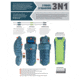 Big Agnes Lost Ranger 3N1 15 650 Downtek Sleeping Bag, Legion Blue/Tapestry, Long, BLR3N115L22