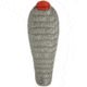 Big Agnes Pluton UL 40 850 DownTek Sleeping Bag, Gray/Pumpkin, Long, Left Zipper, BTMPULLL23