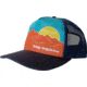 Big Agnes Take A Peak Twill Trucker, Navy, One Size, AHPEAK-NVY-OS