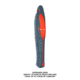 Big Agnes Torchlight 30, 600 Downtek Sleeping Bag, Slate/Orange, Regular, BTMTL30RL20