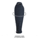 Big Agnes Torchlight Camp 35 Fireline Pro Sleeping Bag, Indigo/Gray, Long Left, BTMTLC35LL21