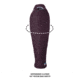 Big Agnes Torchlight Camp 20 Fireline Pro Sleeping Bag - Womens, Plum/Lavender, Petite Right, BTMWTLC20PR21