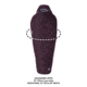 Big Agnes Torchlight Camp 20 Fireline Pro Sleeping Bag - Womens, Plum/Lavender, Petite Right, BTMWTLC20PR21