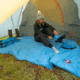 Big Agnes Why Not Picnic Blanket, Cendre Blue/Asphalt, 90x90, BWNPB9025