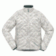 Big Agnes Women's Hole in the Wall Jacket - 700 DownTek, Pearl/Green, Large 31404-110-LG