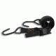Big Game Treestands Cam-Buckle Strap-3 Pack, includes 2-Vinyl-Coated Steel Hooks, Black TA025-3