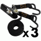 Muddy Treestand Ratchet Strap-3 Pack, Black CR99-V3