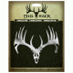 Big Rack Emblem, Whitetail, Skull 2Pk, Bgr VEM2006