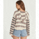Billabong Baja Long Sleve Beach Hooded Sweater - Womens, Cream, Large JV01QBBA-CRM-L