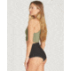 Billabong Sleeveless Sea Crop - Swim Top - Womens, Black Olive, Medium, JWSHTBHT-BOL-M
