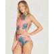 Billabong Sleeveless Sea Crop - Swim Top - Womens, Coral Bay, Small, JWSHTBHT-CBY-S
